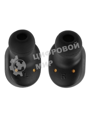 Наушники TWS GEOZON Track черный, внутриканальные, Bluetooth, до 4 ч