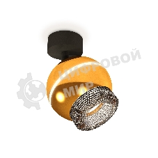 Комплект поворотного светильника Ambrella light XM1105011 PYG/SBK/BK золото желтое полированное/черный песок/тонированный MR16 GU5.3 LED 3W 4200K