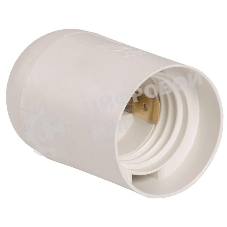 Патрон электрич. E27 Ппл27-04-К02 подвесной пластик бел. (с этикет.) ИЭК EPP10-04-01-K01