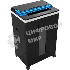 Шредер Office Kit S165UVCD черный (секр.P-5)/фрагменты/8лист./22лтр./CD