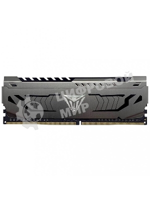 Оперативная память Patriot Viper Steel, DDR4, 16GB (1x16 GB), 3200 MHz, CL16, DIMM, радиатор, черный