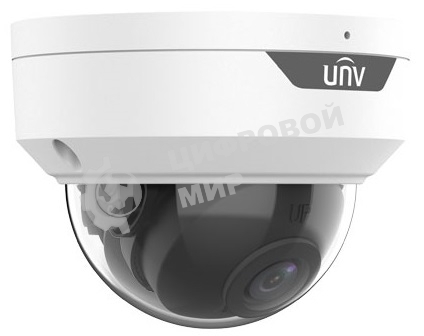 Видеокамера Uniview IP купольная антивандальная, 1/2.9