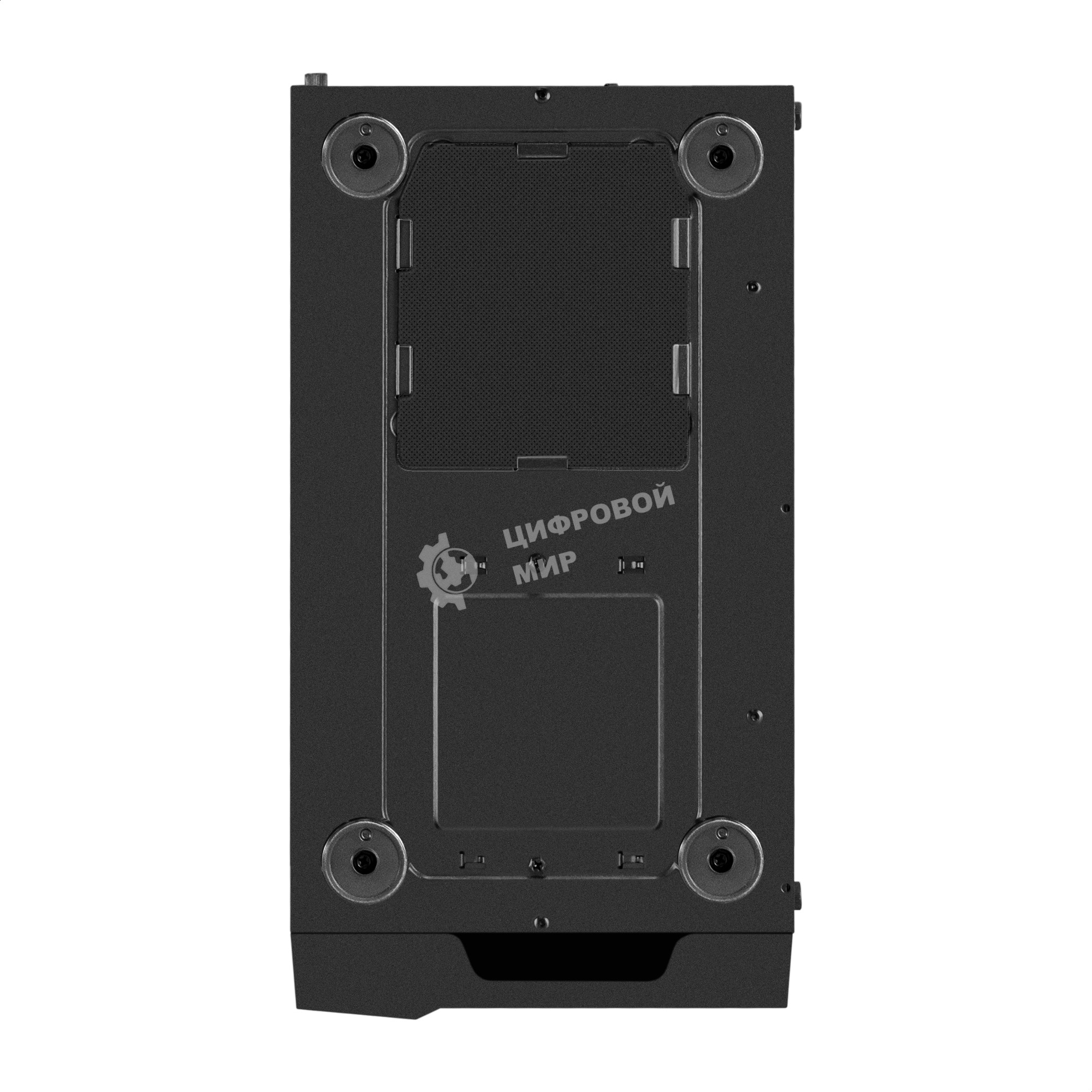 Компьютерный корпус Miditower ExeGate EVO-9211-EVO800 (ATX, БП EVO800RGb с вент. 12см, с окном, 2хUSB+1хUSB3.0, HD аудио, черный, 1 вент. с RGb подсветкой)