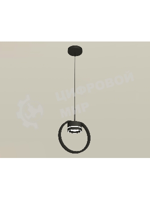 Светильник Ambrella light XB9102151 SBK/FR черный песок/белый матовый GX53 (C9102, N8434)