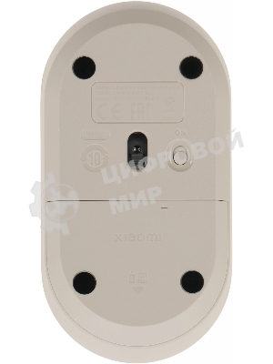 Мышь беспроводная Xiaomi Wireless Mouse Lite 2 белый, 1000 dpi, радиоканал, USB, кнопки - 3