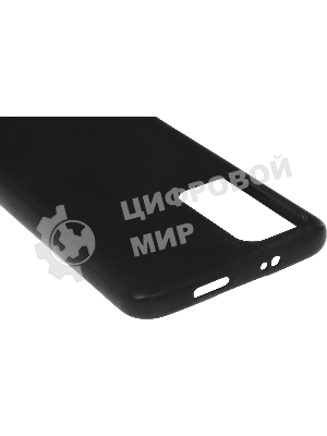 Чехол (клип-кейс) BORASCO Silicone Case, для Xiaomi Poco M4 Pro, черный (матовый) 70106