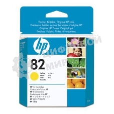 Картридж струйный HP №82 CH568A желтый для HP DJ 510 (28мл)