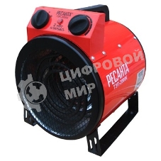 Тепловые пушки Ресанта ТЭП-2000К 67/1/7 Тепловая электрическая пушкакруглая, 220В, вентилятор/2000 Вт, 4 кг