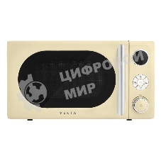 Микроволновая печь Vekta TS720BRC бежевый, 20 л, 700 Вт, переключатели - кнопки, поворотный механизм
