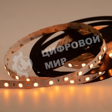 Лента светодиодная открытая, 10 мм, IP23, SMD 5050, 60 LED/m, 12 V, цвет свечения желтый