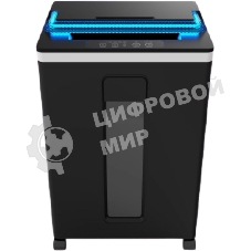 Шредер Office Kit S165UVCD черный (секр.P-5)/фрагменты/8лист./22лтр./CD