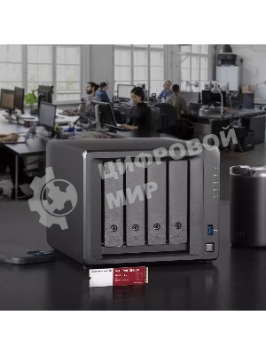 Накопитель SSD WD Red SN700, 1Tb, PCIe 3.0 x4, M.2 2280, NVMe, R/W 3430/3000