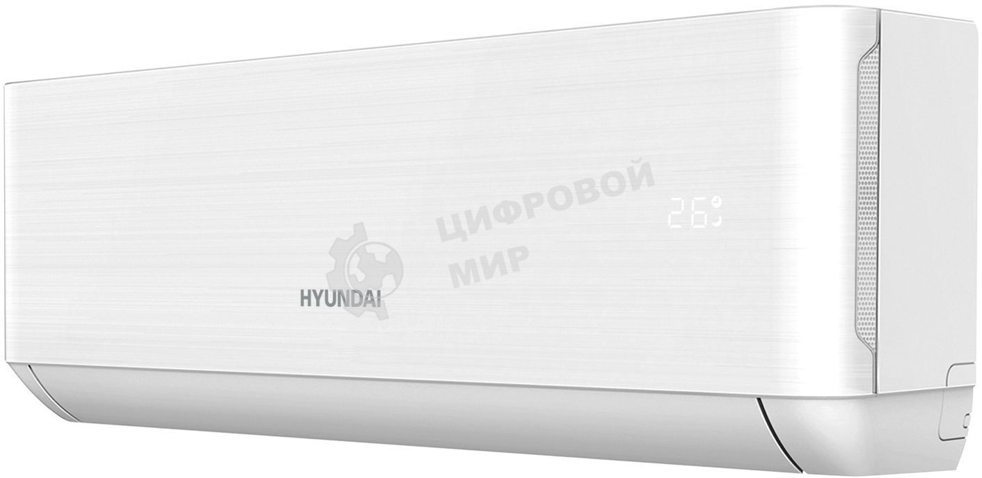 Кондиционер сплит-система Hyundai HAC-24i/T-PRO инвертор, 24000 BTU, 70 м², 31/47 дБ, охлаждение, обогрев, осушение, белый