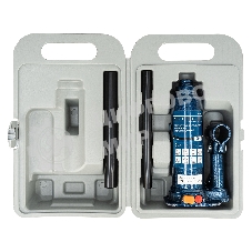 Домкрат гидравлический бутылочный Stels 2 т, h подъема 178–338 мм, в пласт. кейсе