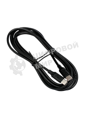 Кабель USB2.0 Cablexpert СС-USB2.0-240W-2M Type-C/Type-C, 5А, 240Вт, PD3.1/QC4.0, медь, 2м, черный, пакет