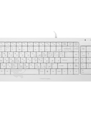 Клавиатура проводная A4Tech Fstyler FK15, USB, белый