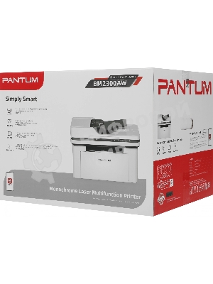МФУ лазерное Pantum BM2300AW, А4, ч/б, печ. до 22 стр/мин., 1200 x 1200 dpi, ADF, USB, Wi-Fi, BlueTooth, Air Print, Mopria