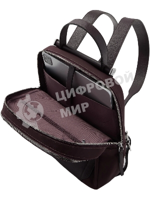 Рюкзак женский Piquadro Lyra CA5566W92T/BO2 бордовый нейлон/натур.кожа