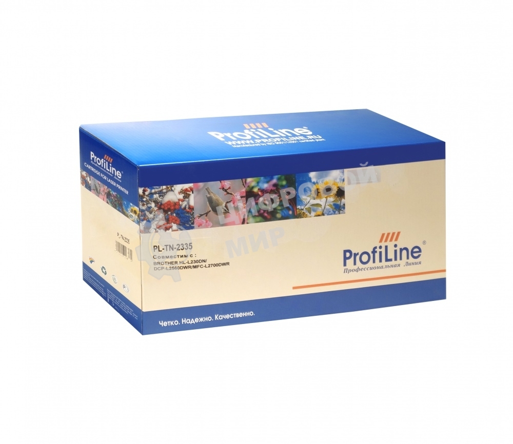 Картридж ProfiLine PL-TN-2335(для оригинального Drum) для Brother DCP L2540DNR/L2560DWR/L2520DWR/L2500DRMFC/MFC L2720DWR/L2700DWR/L2740DWR/L2700WR/HL L2365DWR/L2340DWR/L2360DNR/L2300DR 1200 копий