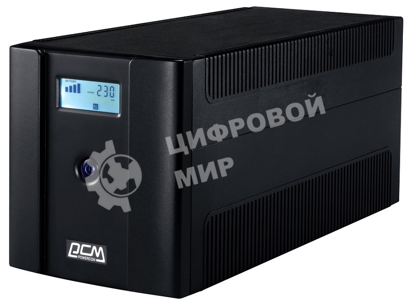 Источник бесперебойного питания Powercom Raptor RPT-1025AP LCD EURO
