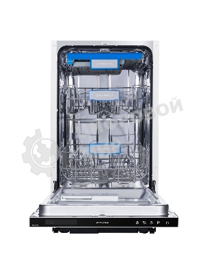 Встраиваемая посудомоечная машина Maunfeld MLP-08IM, черный, 44.8 см, 10 компл., 47 дБ, класс A++