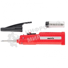 Паяльник беспроводной Matrix 4.5 В, 8 Вт, 350С, припой 10г.
