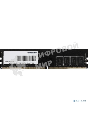Оперативная память Patriot Signature, DDR4, 16GB (1x16 GB), 3200 MHz, CL22, DIMM