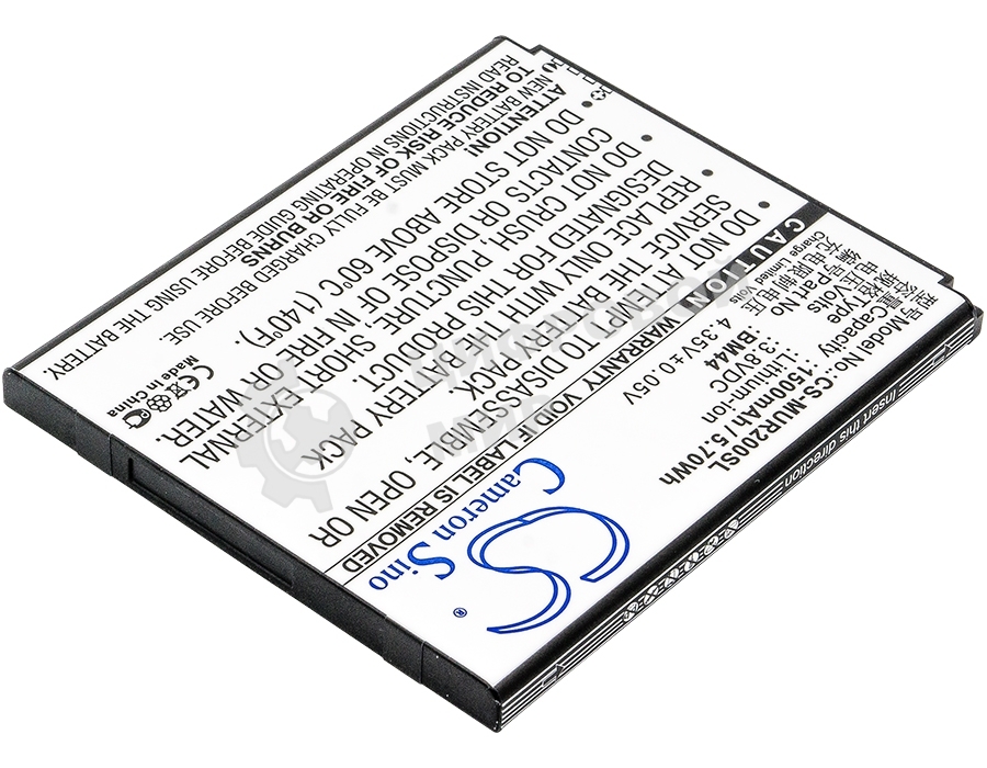 Аккумулятор CameronSino CS-MUR200SL BM44 для Xiaomi Redmi 2 3.8V, 1500mAh, 5.70Wh