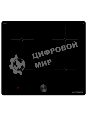 Индукционная варочная панель Kuppersberg ICI 608 High-Tech, индукция, 9 уровней мощности, inverter, таймер, пауза, Booster, автоматическое отключение, сенсорное управление/Magnet Pad, 3 авто программы, индикация остаточного тепла, черный