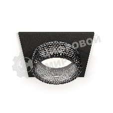 Комплект встраиваемого светильника Ambrella light XC6521041 SBK/BK черный песок/тонированный MR16 GU5.3 (C6521, N6151)