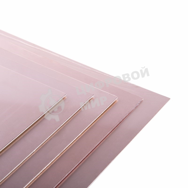 Стеклотекстолит 1-сторонний Rexant 200x300x1.5 мм 35/00 (35 мкм)