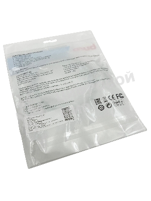 Патч-корд Buro UTP 4 пары cat6 CCA molded 1м серый RJ-45 (m)-RJ-45 (m)