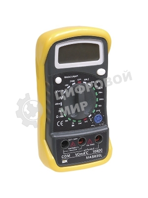 Мультиметр цифровой Master MAS830L IEK TMD-3L-830