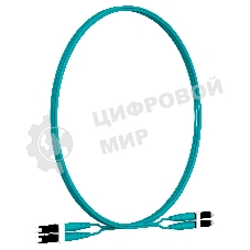 Патч-корд Panduit FZ2ELLNLNSNM002 2x50/125 OM4 LC дуплекс-LC дуплекс 2м LSZH аквамарин