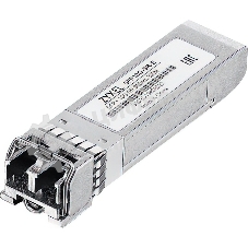 Трансивер ZYXEL SFP10G-SR-E (pack of 10 pcs), SFP transceiver multi mode, SFP +, Duplex LC, 850nm, 300 m