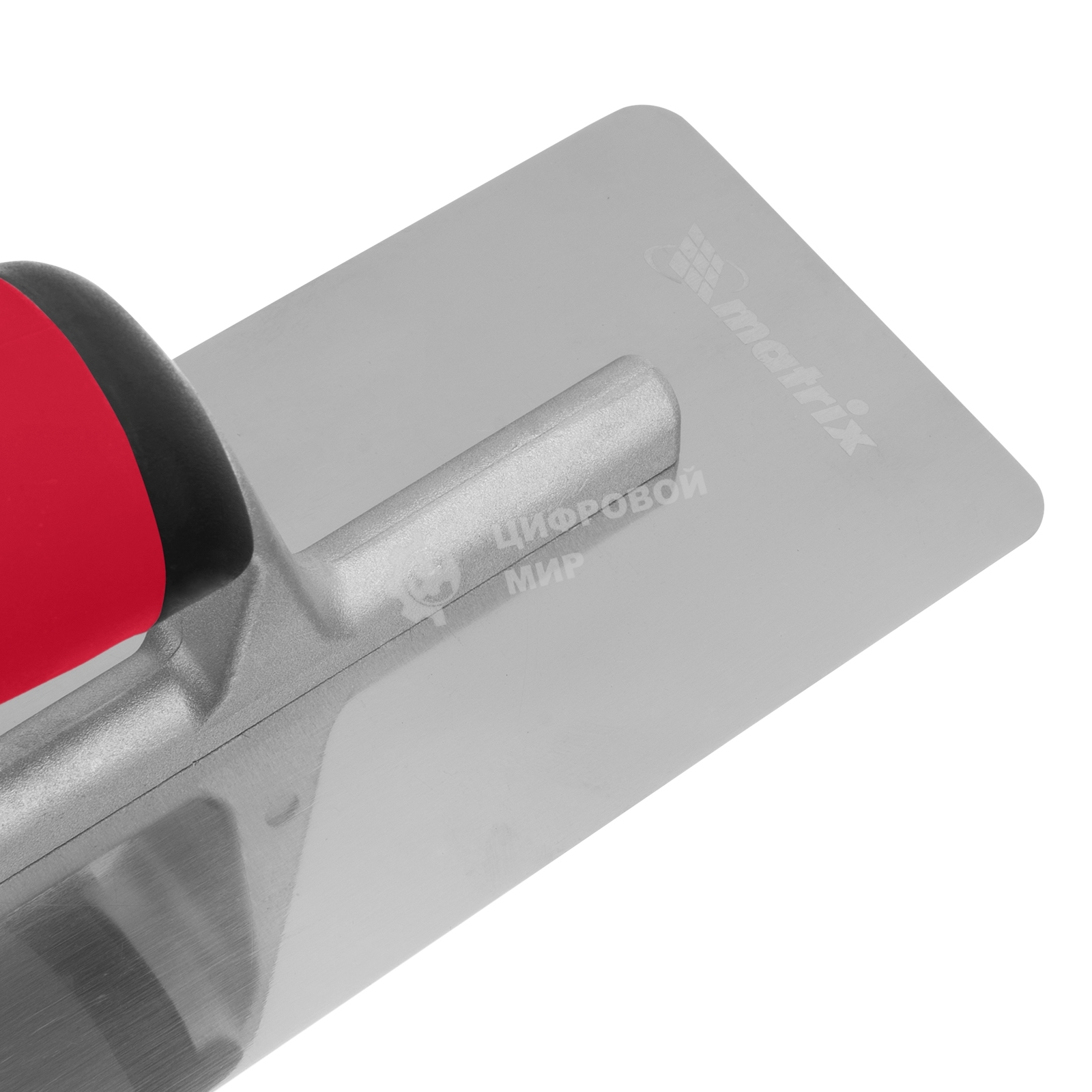 Кельма для венецианской штукатурки Matrix, нержавеющая сталь, 200 х 80 мм., 2-комп. ручка