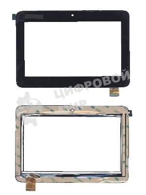 Сенсорное стекло (тачскрин) CY70S200781-01 черное