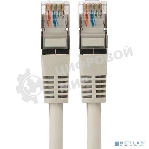 Пaтч-корд U/UTP Rexant, cat.5e, RJ45-RJ45, неэкранированный, LSZH серый, 1,5м