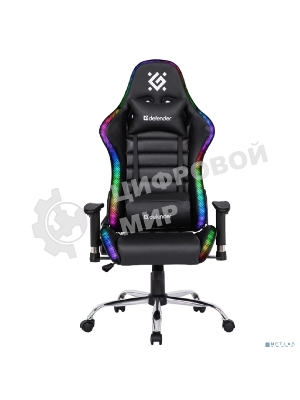 Кресло Defender Ultimate LIGHT черный, экокожа