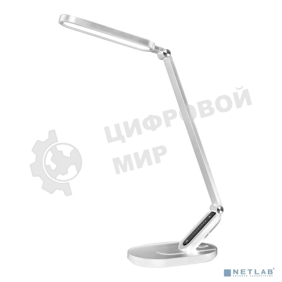 Настольный светильник Camelion KD-859 C01 белый LED (Свет-к наст.10Вт,230В,750лм,сенс.рег.ярк и цвет.темп,USB-5В,1А)