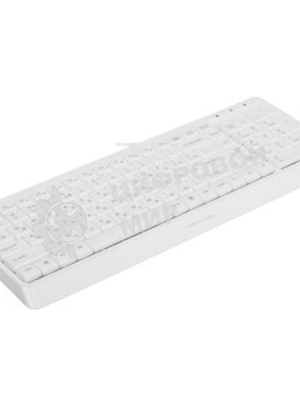 Клавиатура проводная A4Tech Fstyler FK15, USB, белый