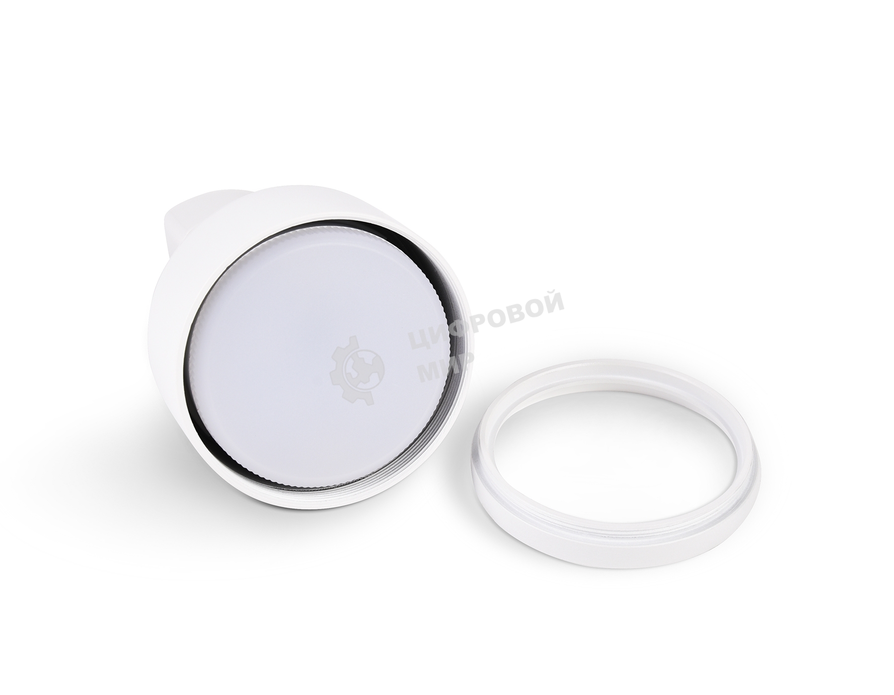 Трековый однофазный светильник Ambrella light GL5356 WH белый GX53 max 12W