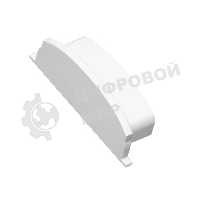Заглушка для профиля GP8180 WH белый 18*4
