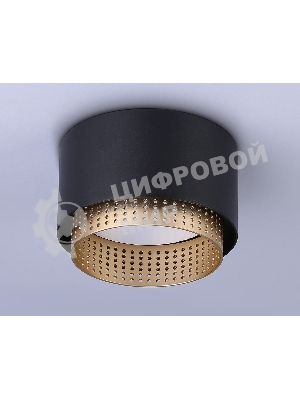 Светильник Ambrella light TN71275 BK/GD черный/золото GX53 max 12W D95*62