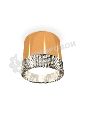 Светильник Ambrella Light XS8121020 PYG/CL золото желтое полированное/прозрачный GX53 (C8121, N8480)