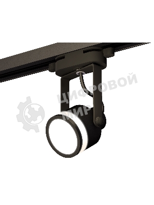 Светильник Ambrella light XT6602080 PBK/SBK/FR черный полированный/черный песок/белый матовый MR16 GU10 (C6602, N6221)