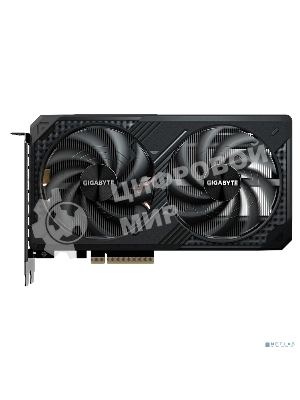 Видеокарта Gigabyte GeForce RTX 5060 Ti Windforce OC, NVIDIA RTX 5060 Ti, 8 ГБ GDDR7, 128 бит, PCI-e 5.0, 1xHDMI, 3xDP, 2587 МГц