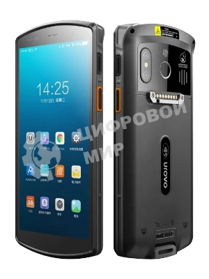 Терминал сбора данных Urovo DT50 (DT50-SH7S11E4F31) 2D Image Honeywell HS7, 4/64 ГБ, Android 11, USB, Bluetooth, WiFi, NFC, USB Type-C, MicroSD, Аудио выход, Вход микрофона, SIM, 2G, 3G, 4G, 5.7 