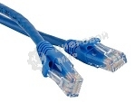 Патч-корд LANMASTER UTP LAN-PC45/U5E-1.0-BL вилка RJ-45-вилка RJ-45 cat.5е 1м синий LSZH (уп.:1шт)