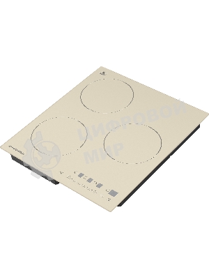 Индукционная варочная панель Maunfeld EVI.453-BG, конфорок: 3 шт., стеклокерамика, независимая, бежевый